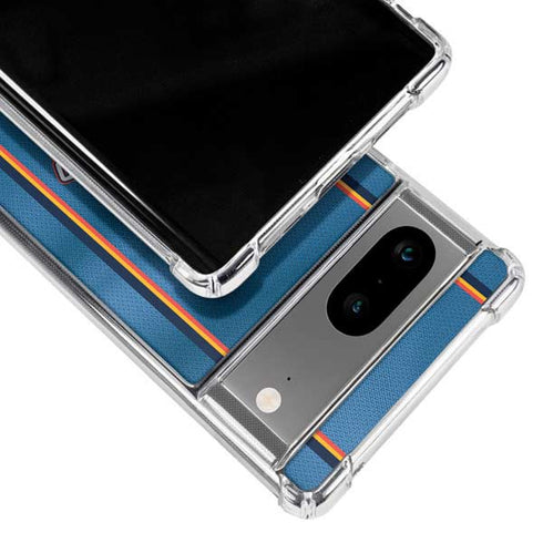 NBA Oklahoma City Thunder Jersey Google Pixel 8a Clear Case