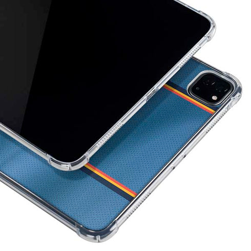 NBA Oklahoma City Thunder Jersey iPad Pro 12.9in (2020) Clear Case