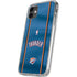 NBA Oklahoma City Thunder Jersey iPhone 11 Clear Case