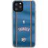 NBA Oklahoma City Thunder Jersey iPhone 11 Pro Clear Case