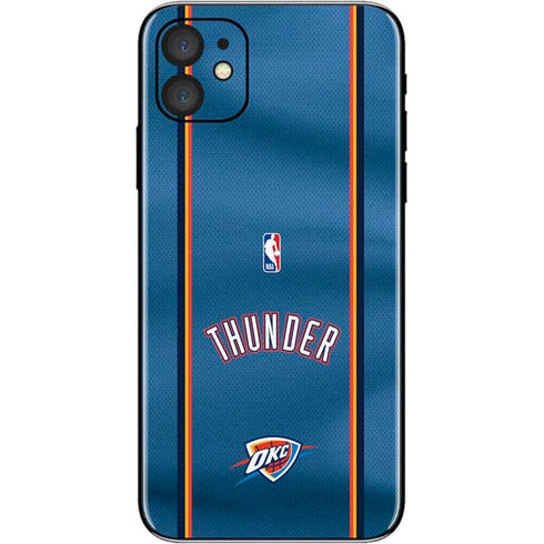 NBA Oklahoma City Thunder Jersey iPhone 11 Skin