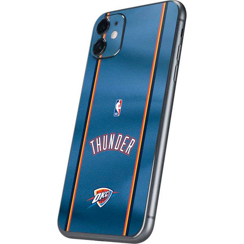 NBA Oklahoma City Thunder Jersey iPhone 11 Skin