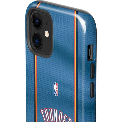 NBA Oklahoma City Thunder Jersey iPhone 12 Mini Impact Case