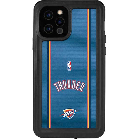 NBA Oklahoma City Thunder Jersey iPhone 12 Pro Waterproof Case