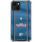 NBA Oklahoma City Thunder Jersey iPhone 13 Clear Case