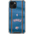 NBA Oklahoma City Thunder Jersey iPhone 13 Mini Clear Case
