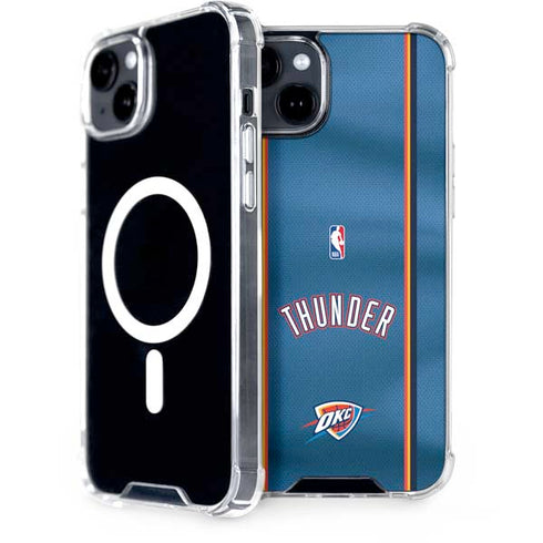 NBA Oklahoma City Thunder Jersey iPhone 14 MagSafe Case