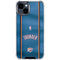 NBA Oklahoma City Thunder Jersey iPhone 14 Plus Clear Case