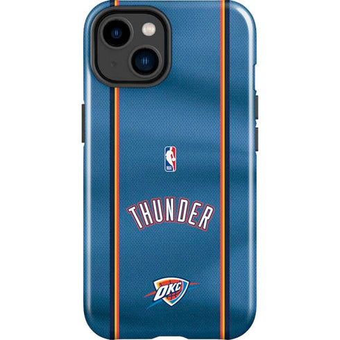 NBA Oklahoma City Thunder Jersey iPhone 14 Plus Impact Case