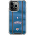 NBA Oklahoma City Thunder Jersey iPhone 14 Pro Clear Case