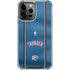 NBA Oklahoma City Thunder Jersey iPhone 14 Pro Max Clear Case