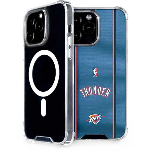 NBA Oklahoma City Thunder Jersey iPhone 14 Pro Max MagSafe Case