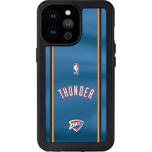 NBA Oklahoma City Thunder Jersey iPhone 14 Pro Max Waterproof Case