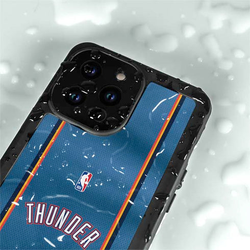 NBA Oklahoma City Thunder Jersey iPhone 14 Pro Max Waterproof Case