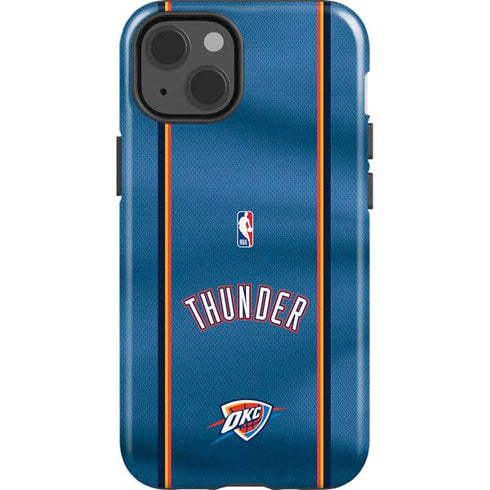 NBA Oklahoma City Thunder Jersey iPhone 15 Plus Impact Case