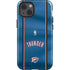 NBA Oklahoma City Thunder Jersey iPhone 15 Plus Impact Case