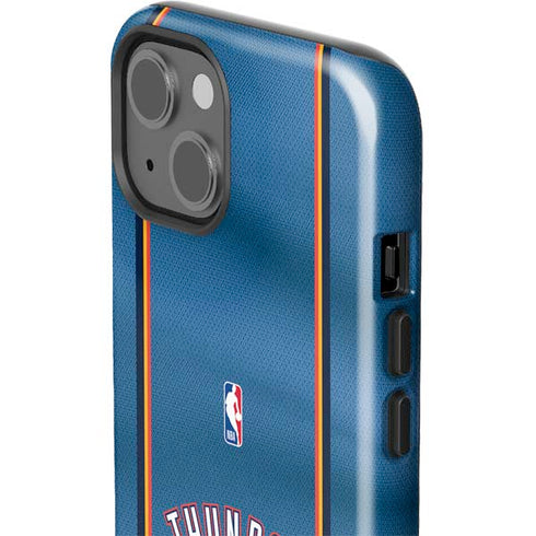 NBA Oklahoma City Thunder Jersey iPhone 15 Plus Impact Case