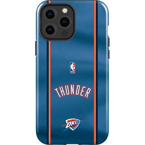 NBA Oklahoma City Thunder Jersey iPhone 15 Pro Max Impact Case