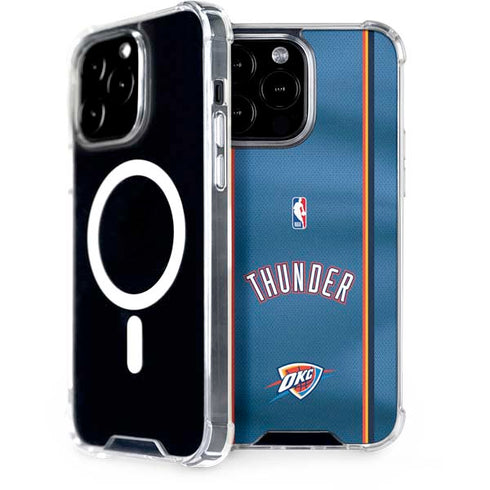 NBA Oklahoma City Thunder Jersey iPhone 15 Pro Max MagSafe Case