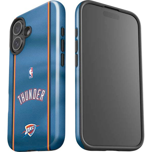 NBA Oklahoma City Thunder Jersey iPhone 16 Impact Case