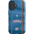 NBA Oklahoma City Thunder Jersey iPhone 16 Plus Impact Case