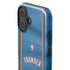NBA Oklahoma City Thunder Jersey iPhone 16 Plus Impact Case