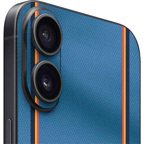 NBA Oklahoma City Thunder Jersey iPhone 16 Plus Skin