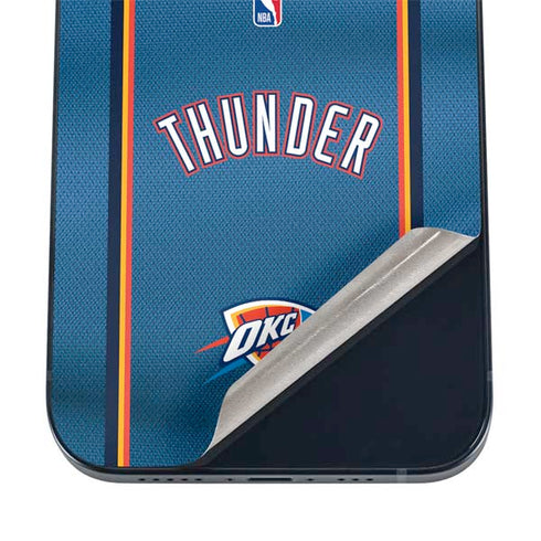 NBA Oklahoma City Thunder Jersey iPhone 16 Plus Skin