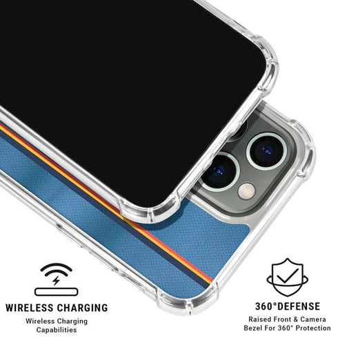 NBA Oklahoma City Thunder Jersey iPhone 16 Pro Max Clear Case