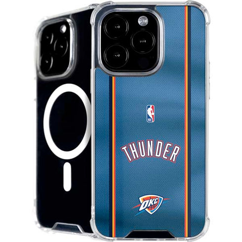 NBA Oklahoma City Thunder Jersey iPhone 16 Pro Max MagSafe Case