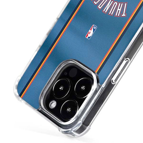NBA Oklahoma City Thunder Jersey iPhone 16 Pro Max MagSafe Case