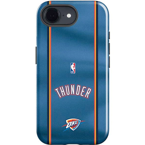 NBA Oklahoma City Thunder Jersey iPhone 16e Impact Case