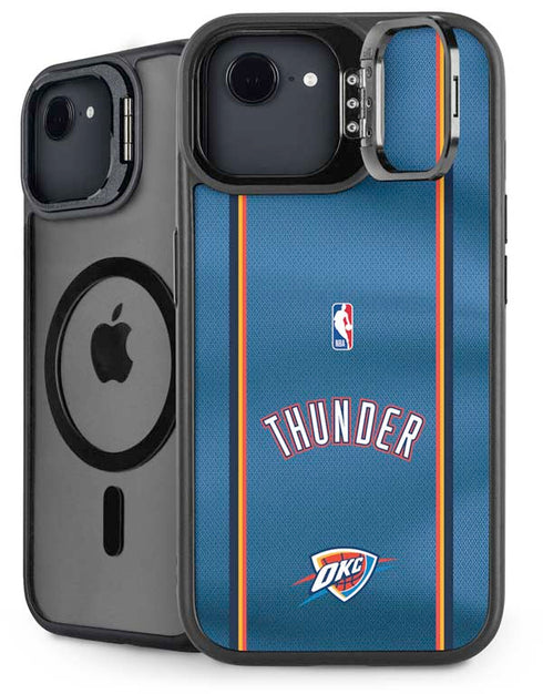 NBA Oklahoma City Thunder Jersey iPhone 16e Kickstand Case