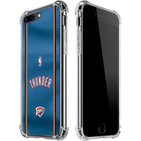 NBA Oklahoma City Thunder Jersey iPhone 7/8 Plus Clear Case