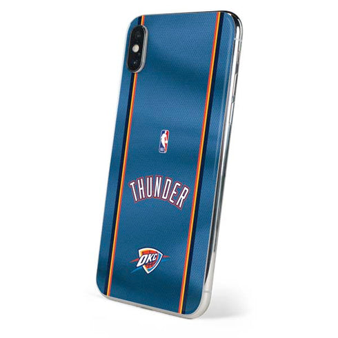 NBA Oklahoma City Thunder Jersey iPhone X Skin
