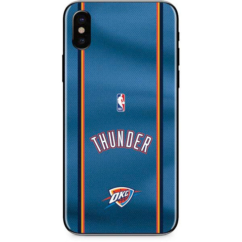NBA Oklahoma City Thunder Jersey iPhone XS Max Skin