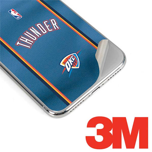 NBA Oklahoma City Thunder Jersey iPhone XS Max Skin