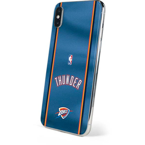 NBA Oklahoma City Thunder Jersey iPhone XS Skin