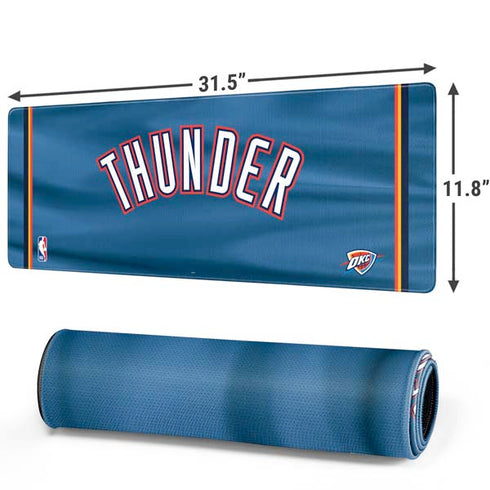 NBA Oklahoma City Thunder Jersey Gaming Mouse Pad