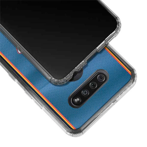 NBA Oklahoma City Thunder Jersey LG K51/Q51 Clear Case