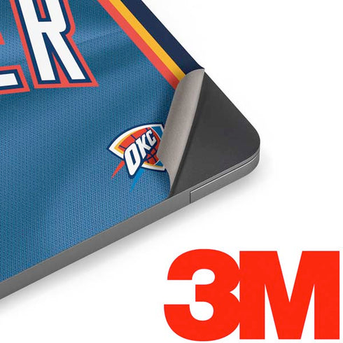 NBA Oklahoma City Thunder Jersey Apple MacBook Air Skin
