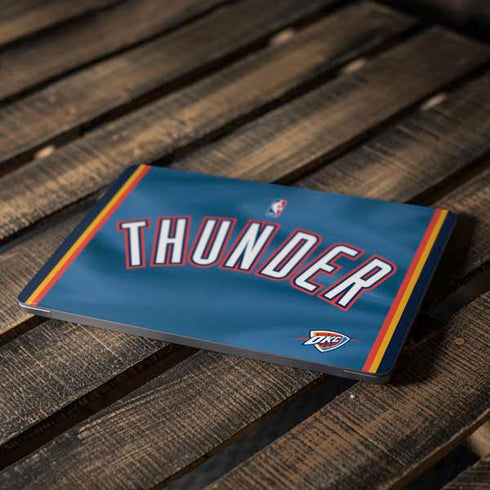 NBA Oklahoma City Thunder Jersey Apple MacBook Air Skin