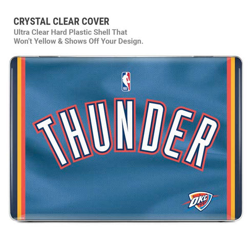 NBA Oklahoma City Thunder Jersey MacBook Air 15in (2023-2025) Case plus Skin