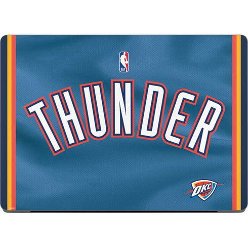 NBA Oklahoma City Thunder Jersey MacBook Pro 14in (2021-24) Skin