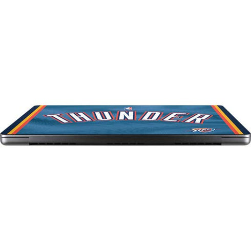 NBA Oklahoma City Thunder Jersey MacBook Pro 14in (2021-24) Skin