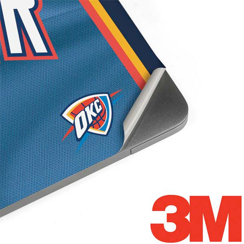 NBA Oklahoma City Thunder Jersey Apple MacBook Pro 15-inch Skin