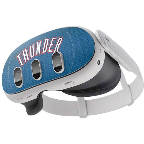 NBA Oklahoma City Thunder Jersey Meta Quest 3 Skin