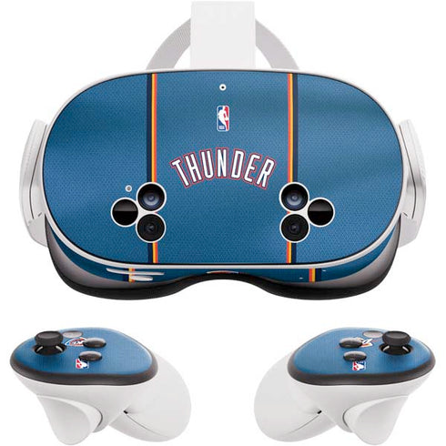 NBA Oklahoma City Thunder Jersey Meta Quest 3S Skin