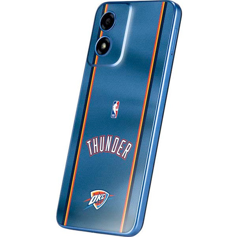 NBA Oklahoma City Thunder Jersey Moto G Play 4G (2024) Skin
