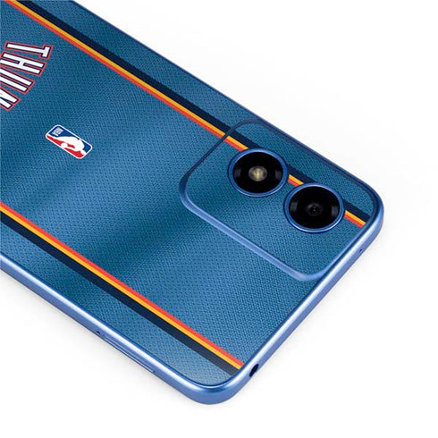 NBA Oklahoma City Thunder Jersey Moto G Play 4G (2024) Skin